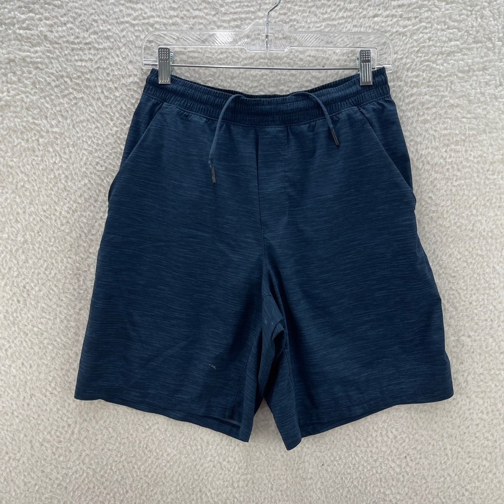 Lululemon Pace Breaker Shorts Mens Medium Blue Lined 9" Athletic Gym Running